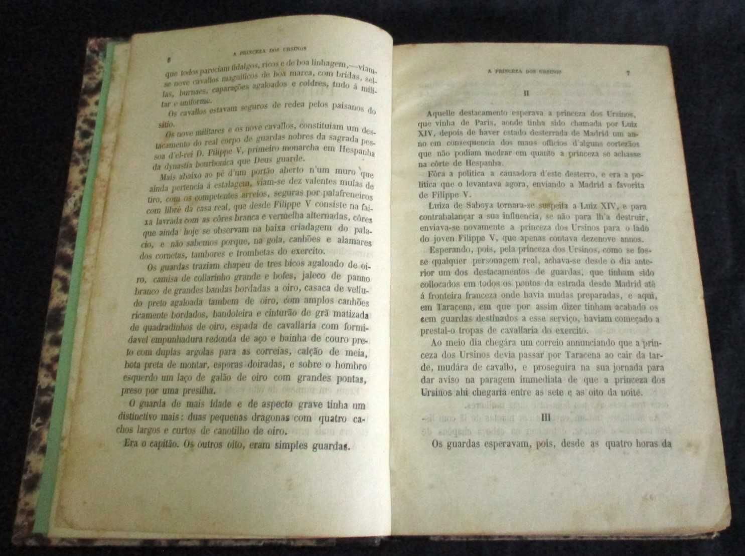 Livro A Princeza dos Ursinos Fernandez y Gonzalez 1874