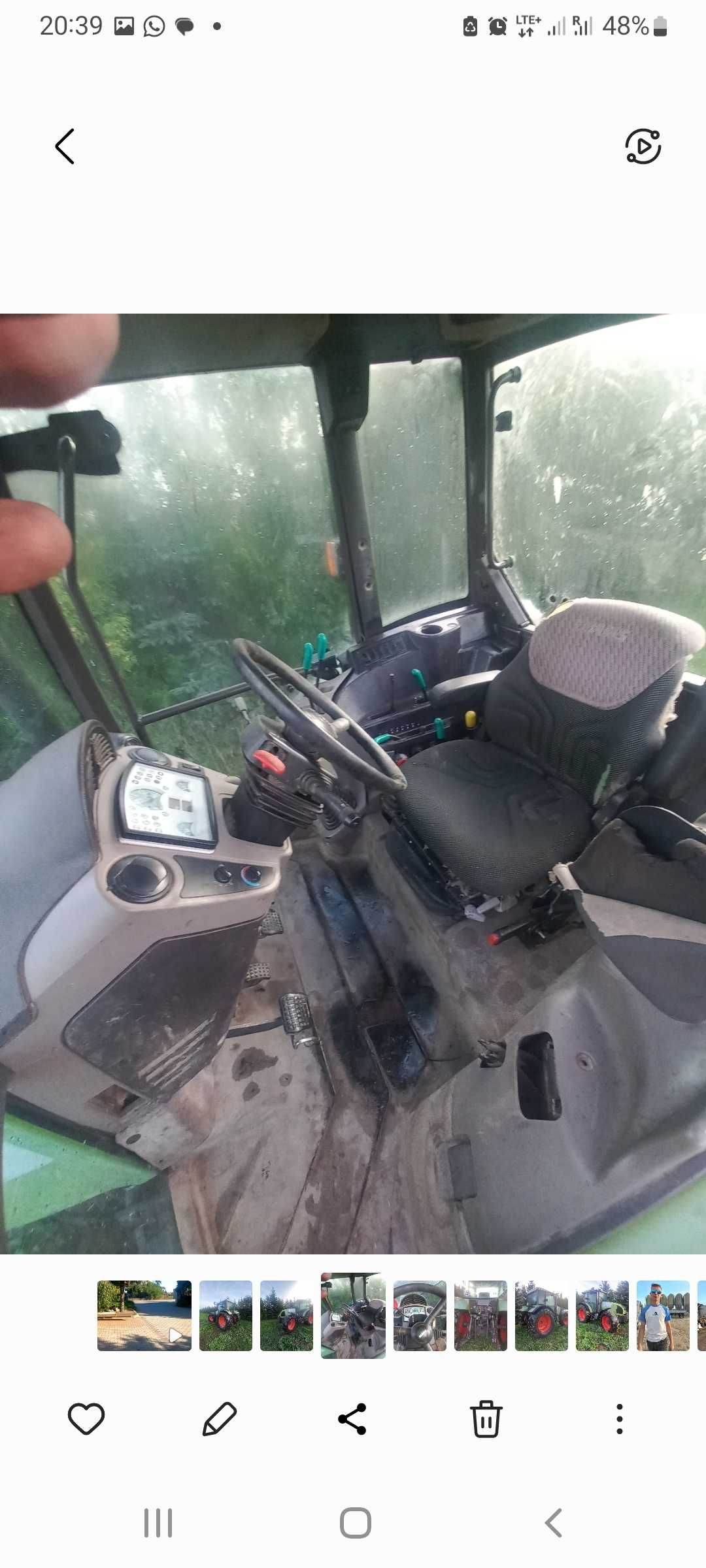 Claas Celtis 456 RX pneumatyka 2006 r john deere