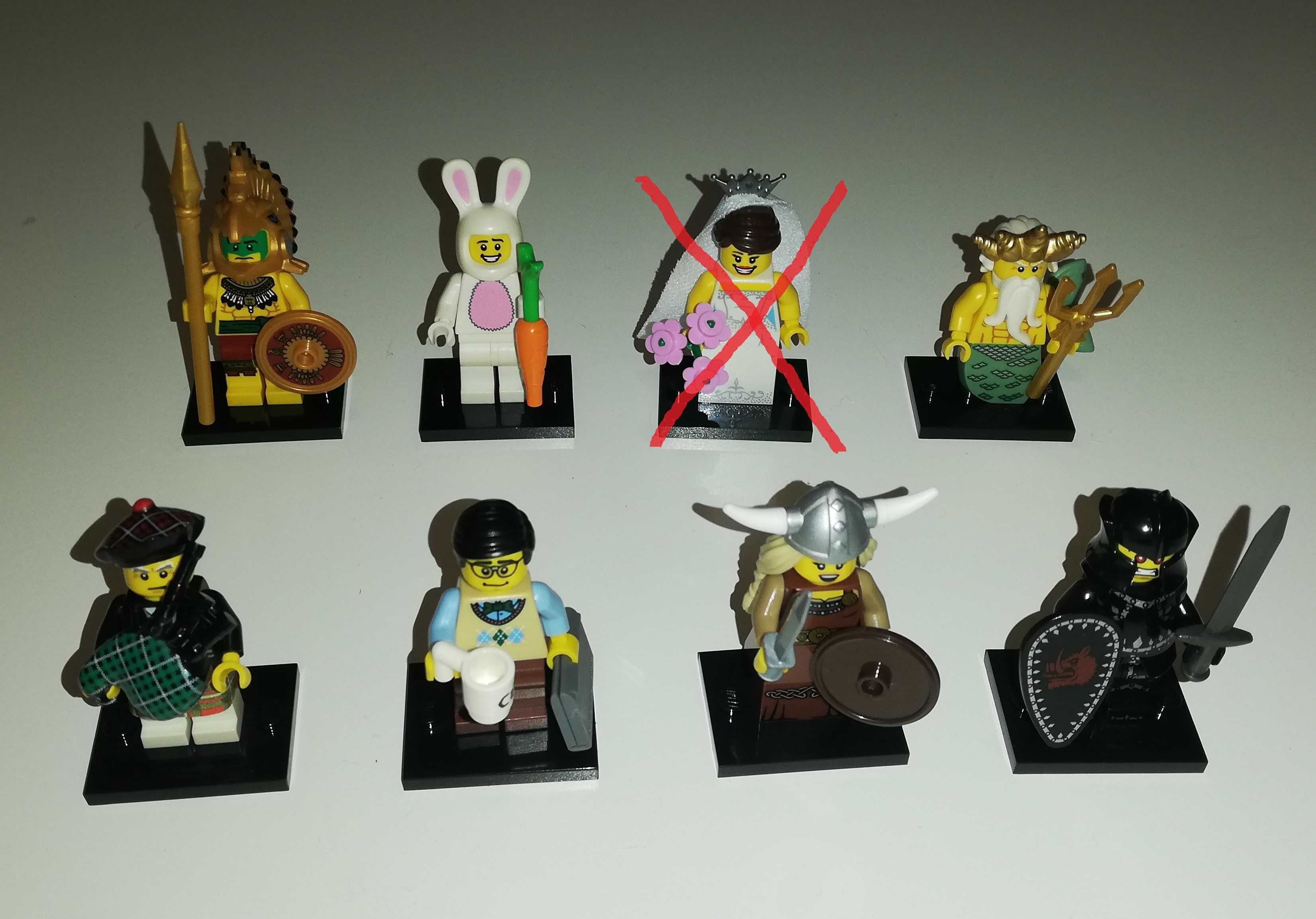 Lego Minifiguras Séries Clássicas, Raras, Originais - Negociável