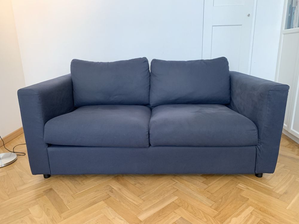 Sofa IKEA VIMLE 2-osobowa, Orrsta czarnoniebieski