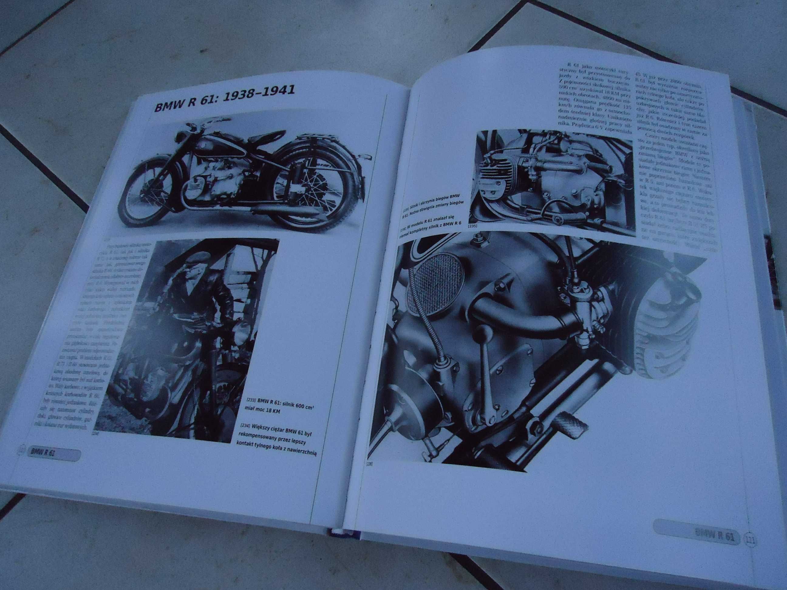 Książka BMW Motocykle - Nowa, Zabytkowe