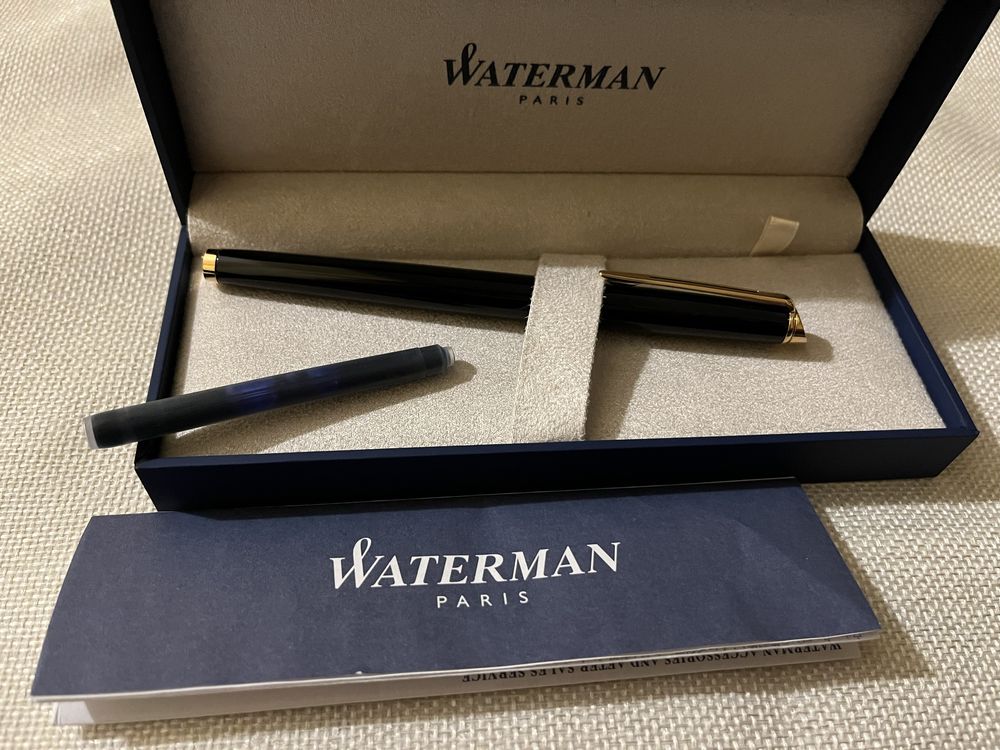 Pióro wieczne Waterman Hemisphere GT czany połysk