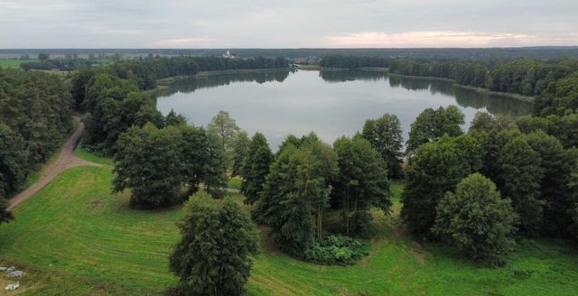 Działka działki budowlana nad jeziorem jezior las cisza spokój