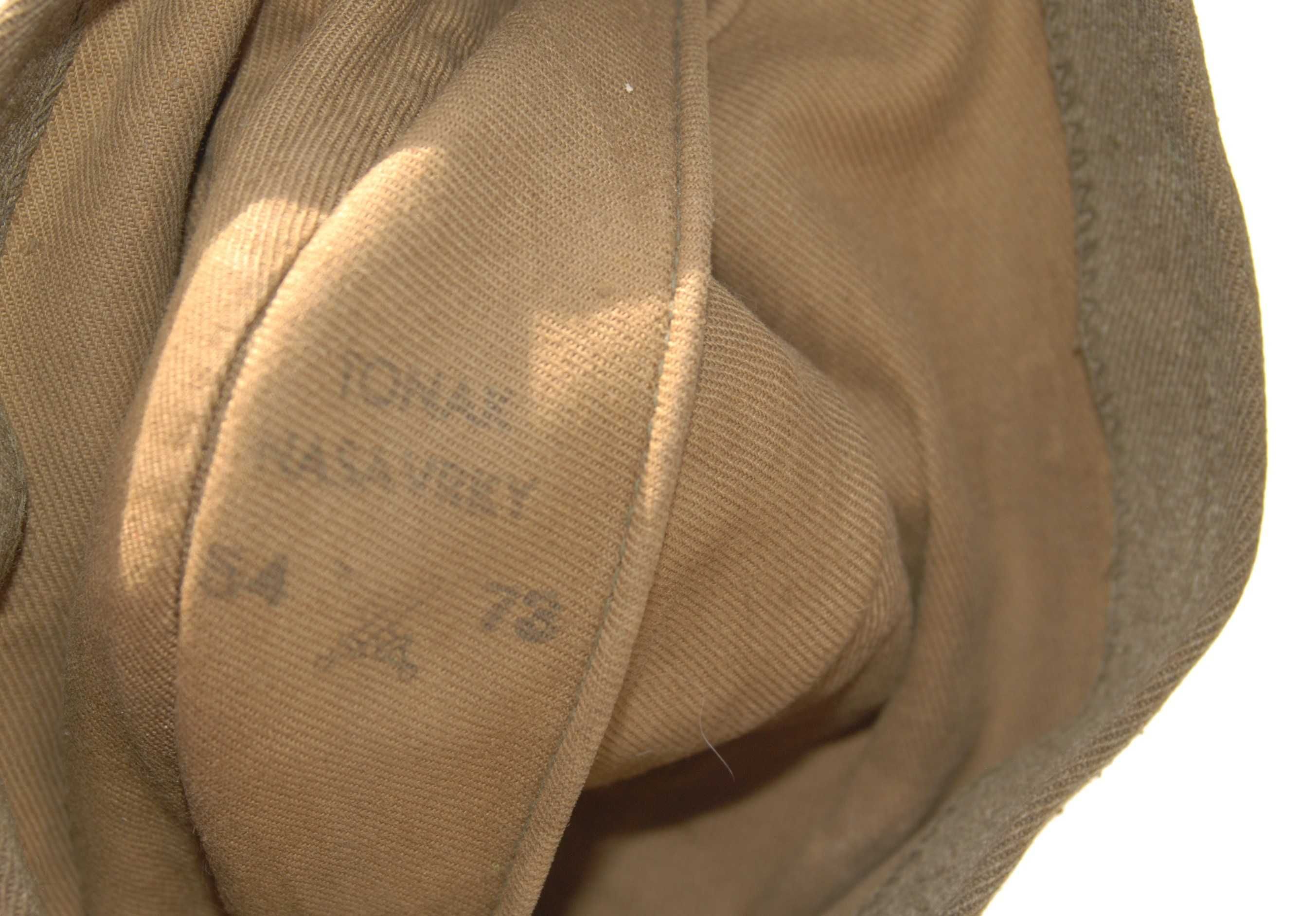 Stara czapka beret nakrycie głowy armii Czechosłowacja unikat antyk 54