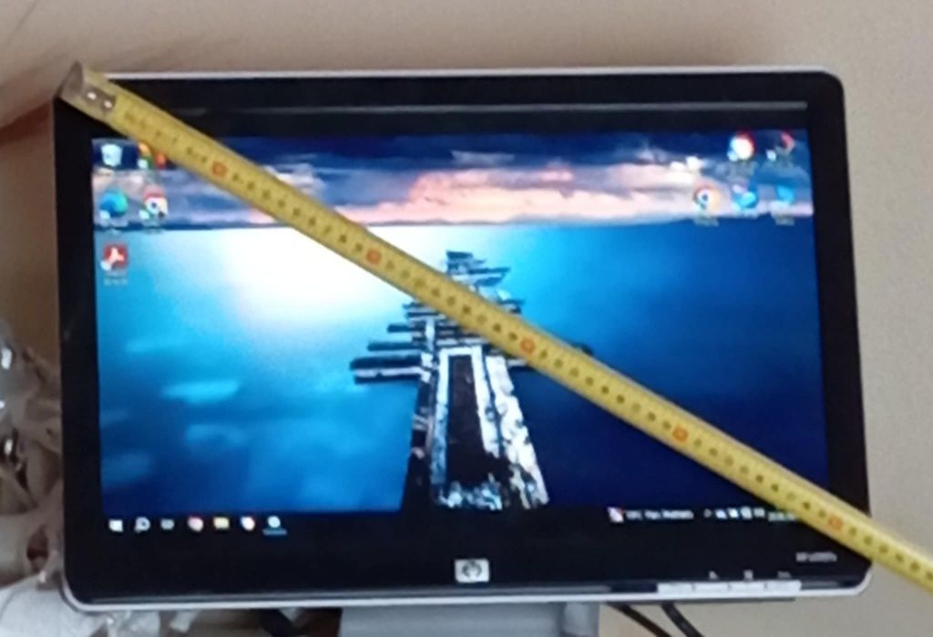 Monitor HP  a funcionar