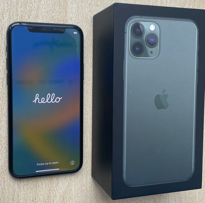 Iphone 11 Pro 64 Gb Midnight Green Neverlock.Торг.