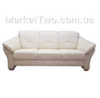 Кожаный огромный диван трехместный б/у "Himolla" (280101)