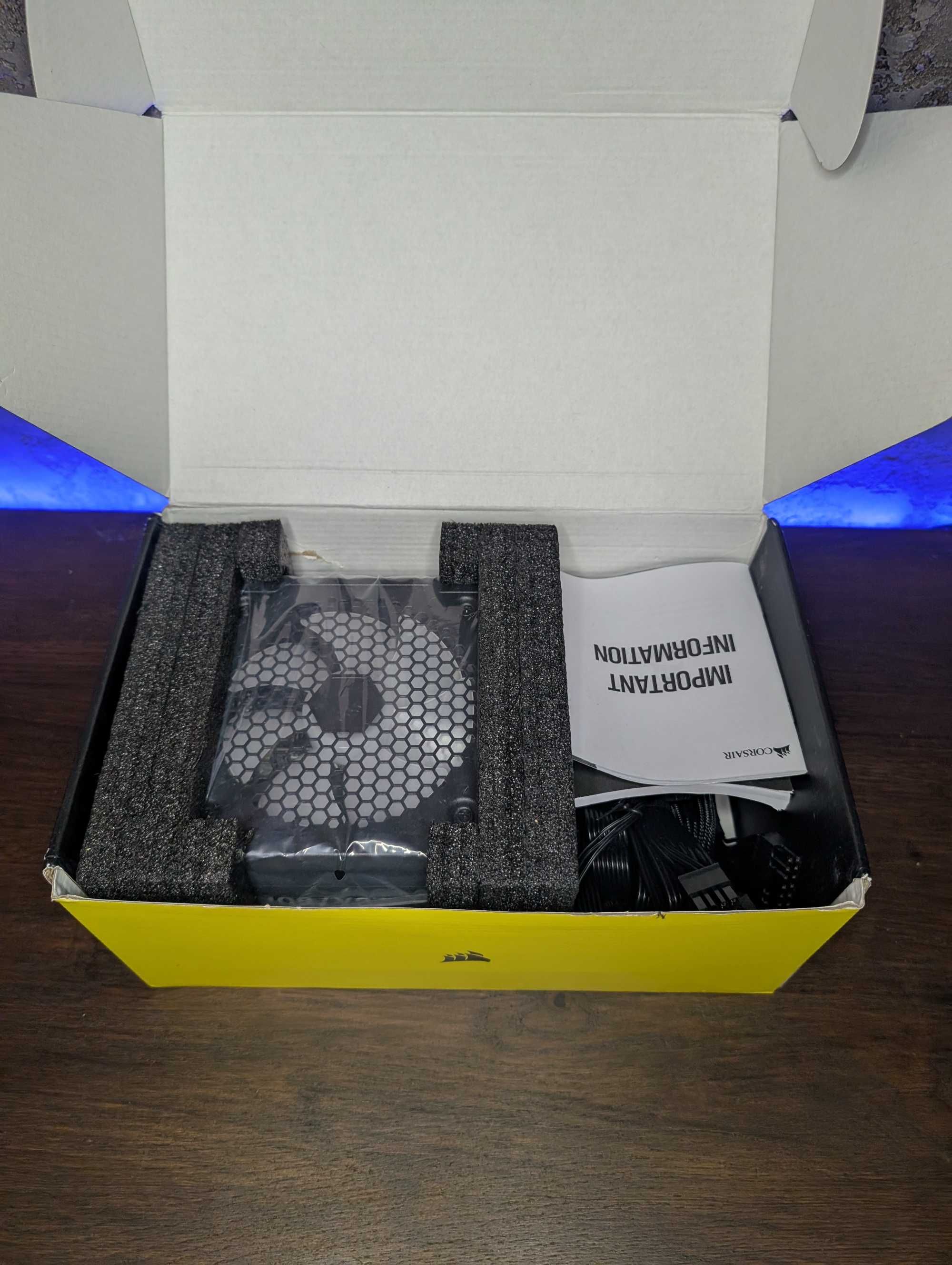 Блок живлення Corsair CX750F RGB Black (750w) 80 Plus Bronze, RGB