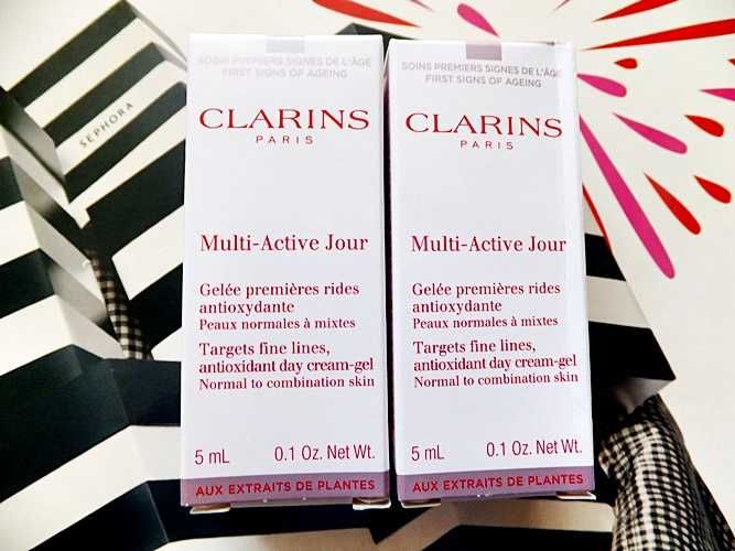 clarins multi active jour gelee 10 ml
