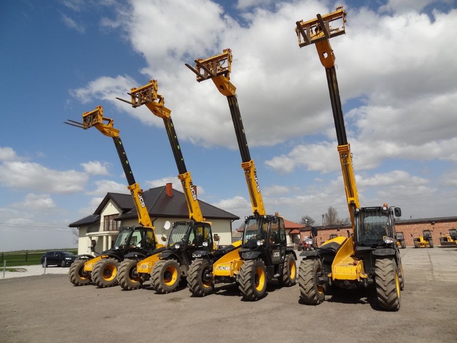 WYNAJEM Manitou, JCB, Merlo, Cat, JLG, Bobcat - ładowarki teleskopowe