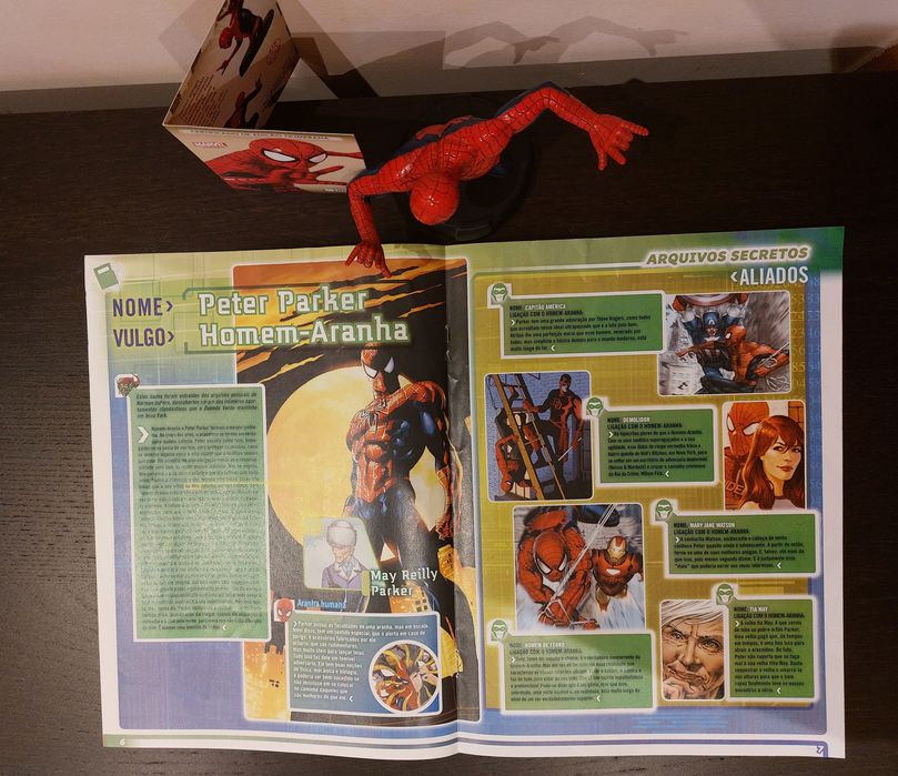 Busto Homem Aranha da Marvel