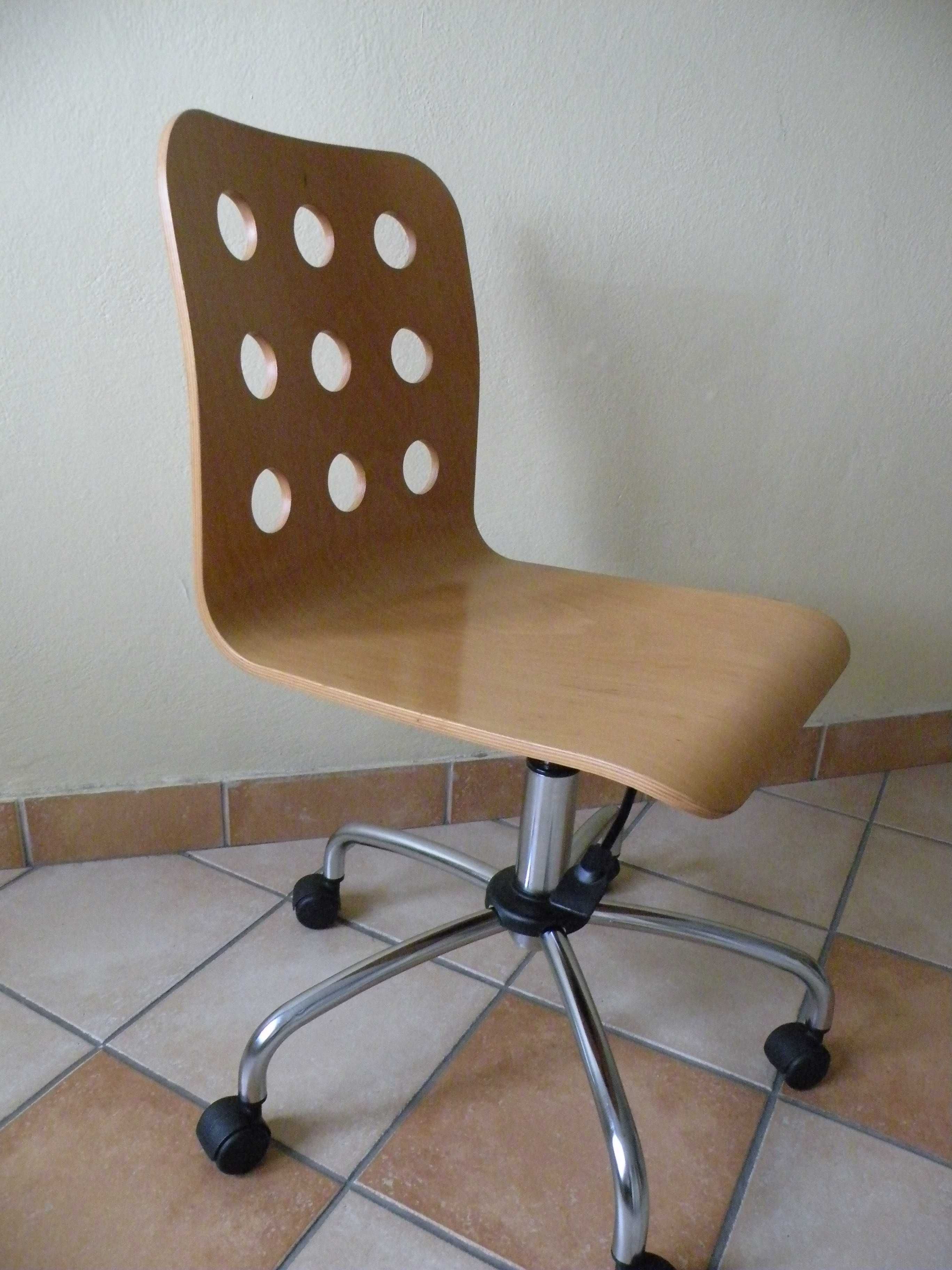 Krzesło obrotowe drewniane stylowe NOWY STYL CANTONA GTS