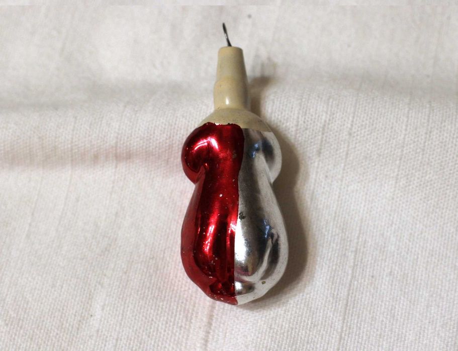 Ёлочные игрушки СССР мини 2 шт. одним лотом