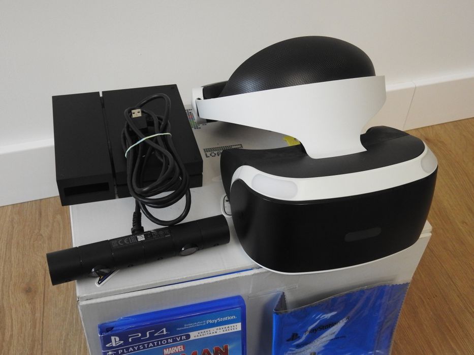 Zestaw googli VR do konsoli play station 4 i 5 google ps4 ps5 iron man
