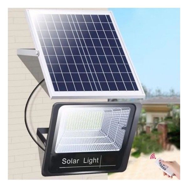 Projetor Solar LED 400W com Controlo Remoto