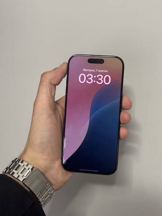 Вживаний Apple iPhone 16 Pro ( BLACK TITANIUM ) 128GB