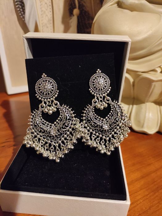 Brincos boho indiano mais modelos nas fotos