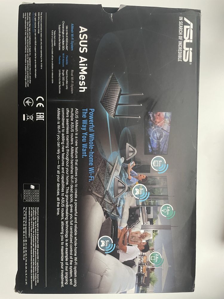 Ruter Wi-FI Asus AiMesh RTAC66U Trio 3 Pack