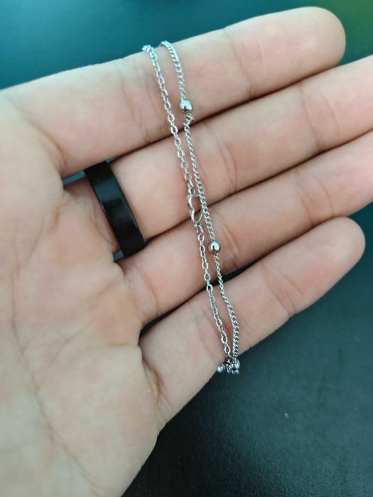 Жіночий срібний браслет S925 в хорошій якості новий