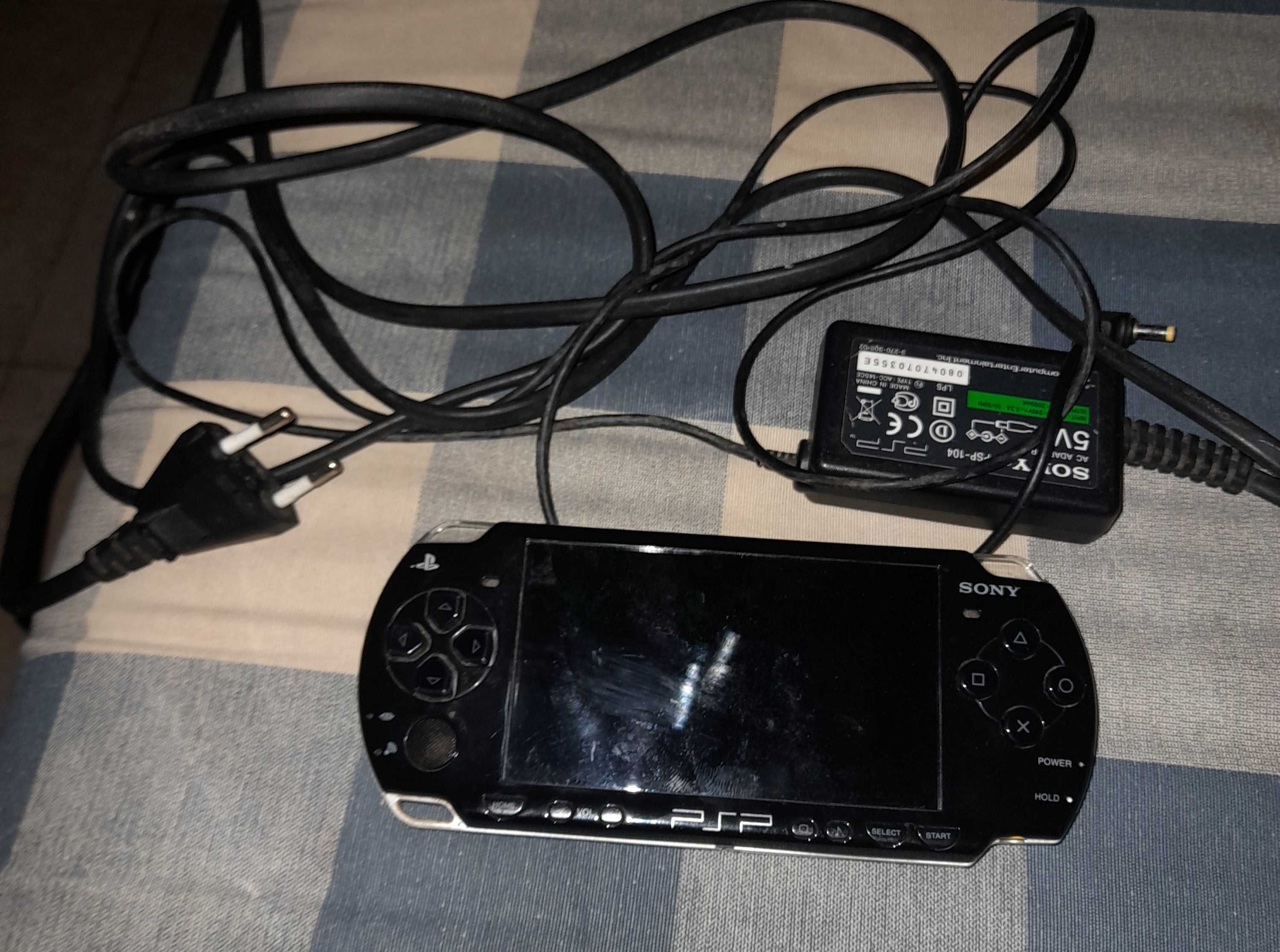 PSP Playstation Portable modelo original desbloqueada c jogos