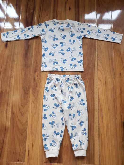 Piżama z długim rękawem zestaw Disney Myszka 98cm bawełna