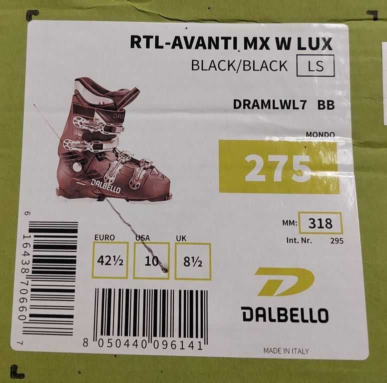 Buty narciarskie - Dalbello RTL-Avanti MX W LUX