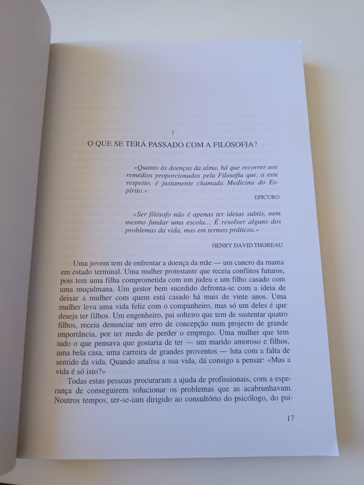 Mais Platão menos prozac