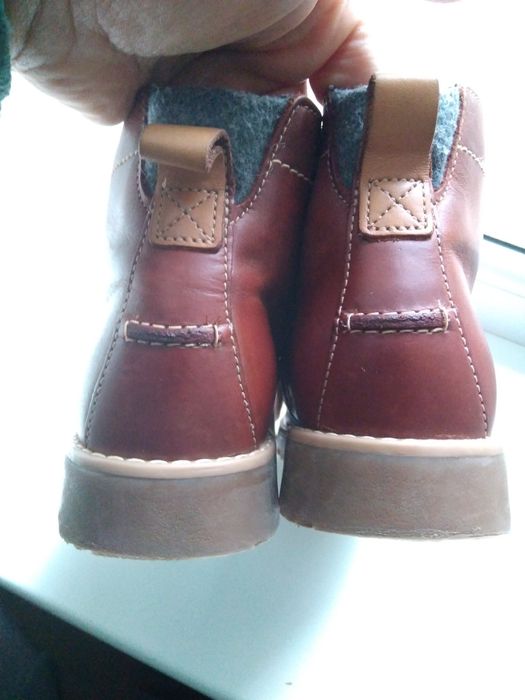 Кожаные ботинки,32,5