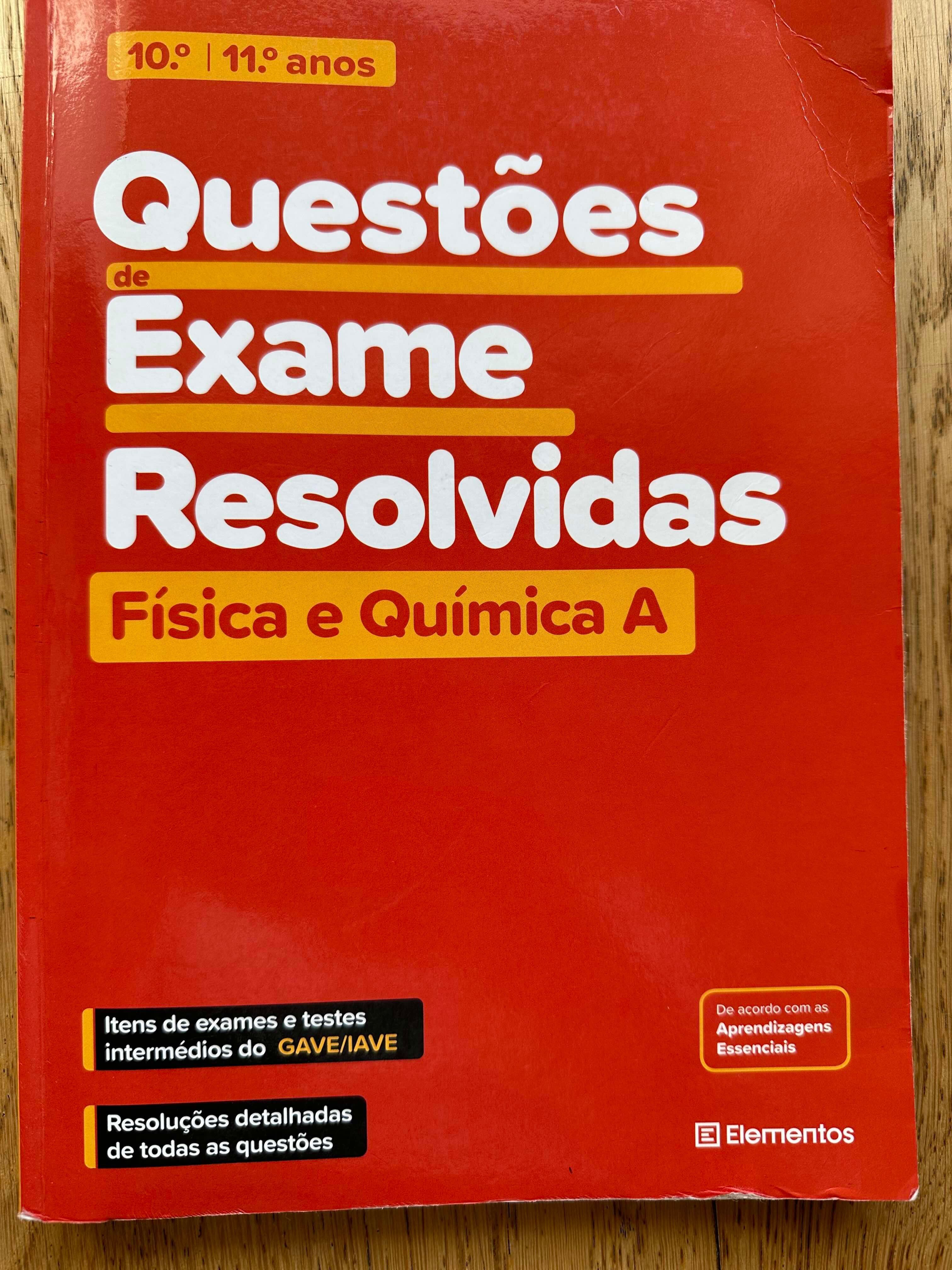 Livros Apoio Escolar Fisica e Quimca 10º e 11º ano