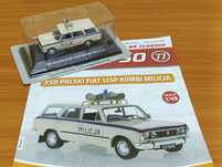 1:43 IXO DeAgostini Legendy FSO Fiat 125p Kombi Milicja