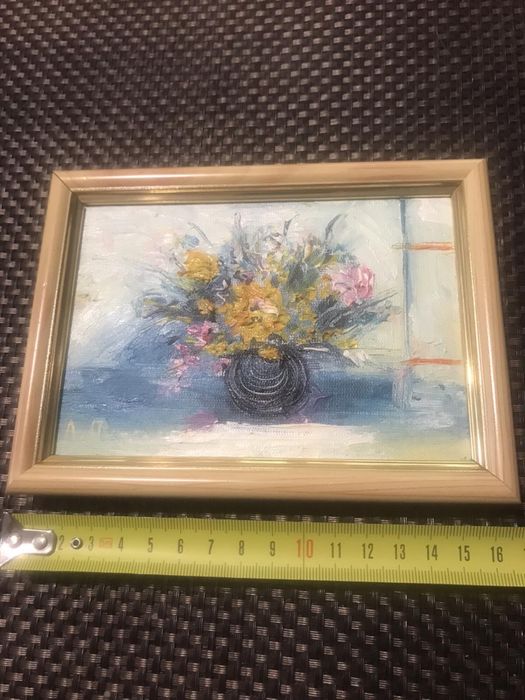 Картина маслом . Подарок