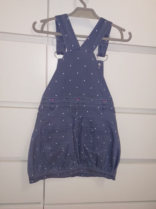Sukienka na szelkach bombka z kieszeniami myszka Minnie Disney 98 cm