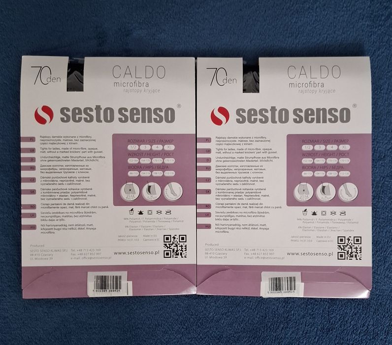 Rajstopy Sesto Senso Caldo 70 den 2szt