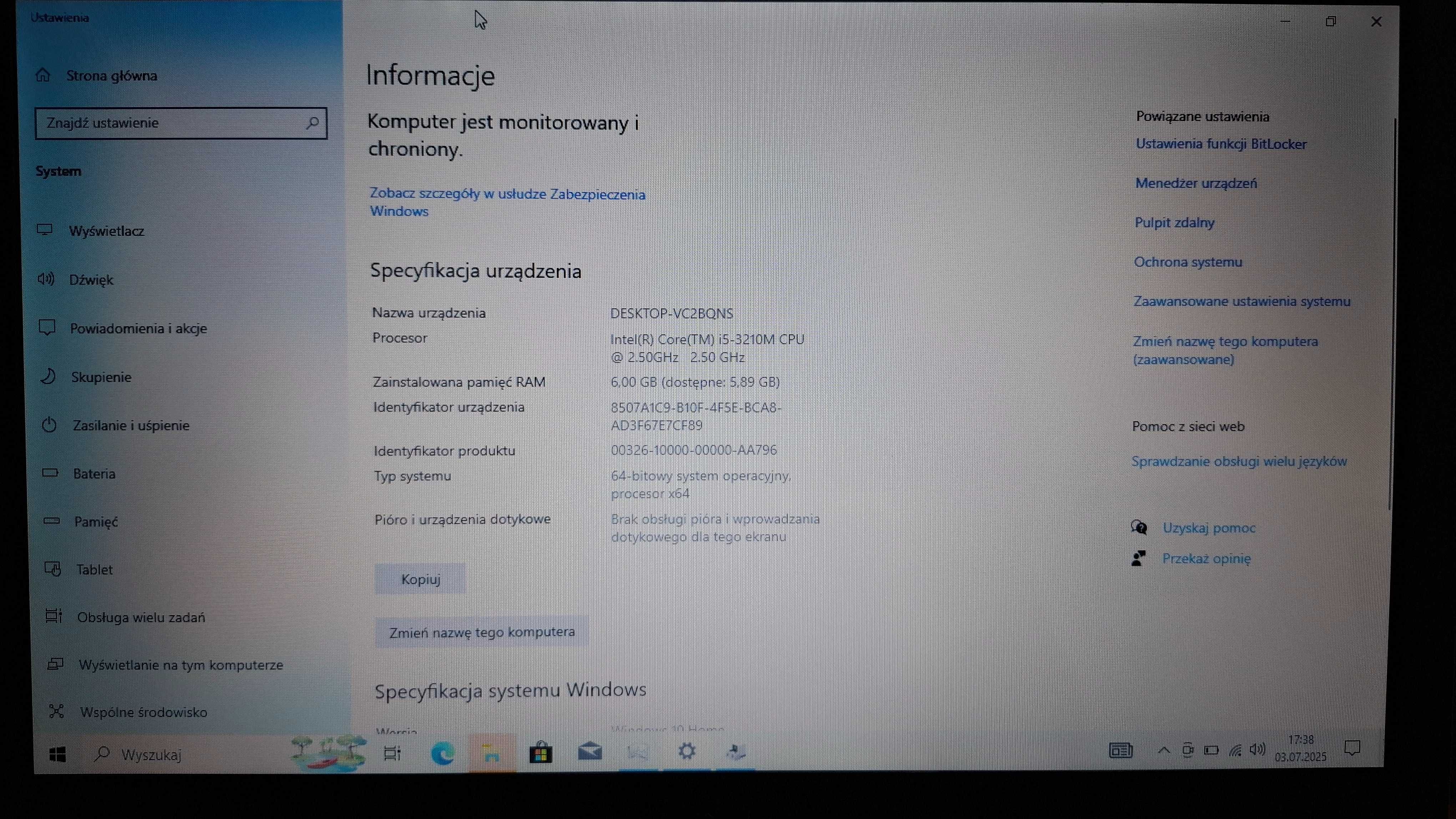 Asus R500VM Intel i5 / NVIDIA / 500 GB HDD / 6 GB RAM