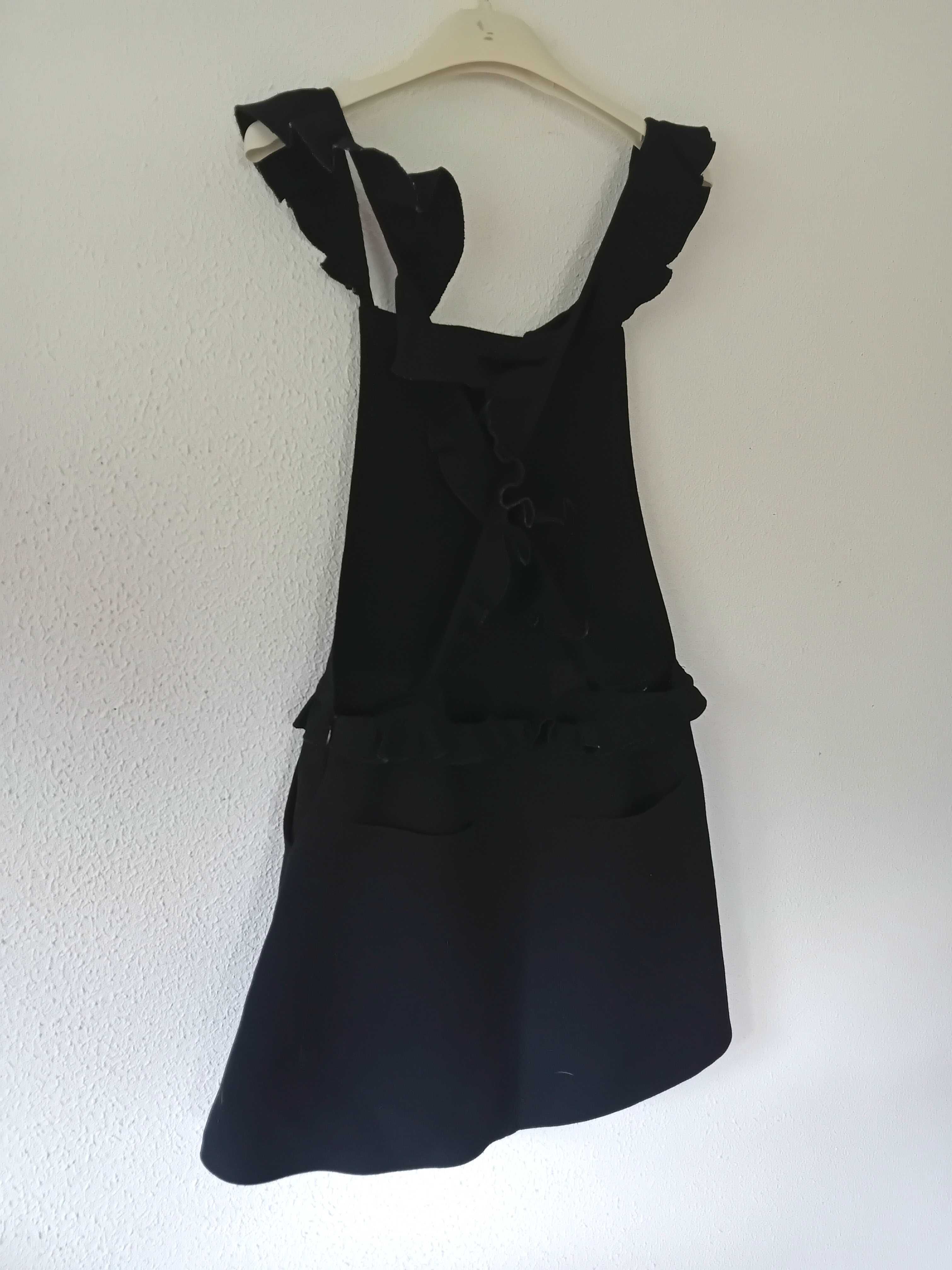 Vestido Preto Mango S