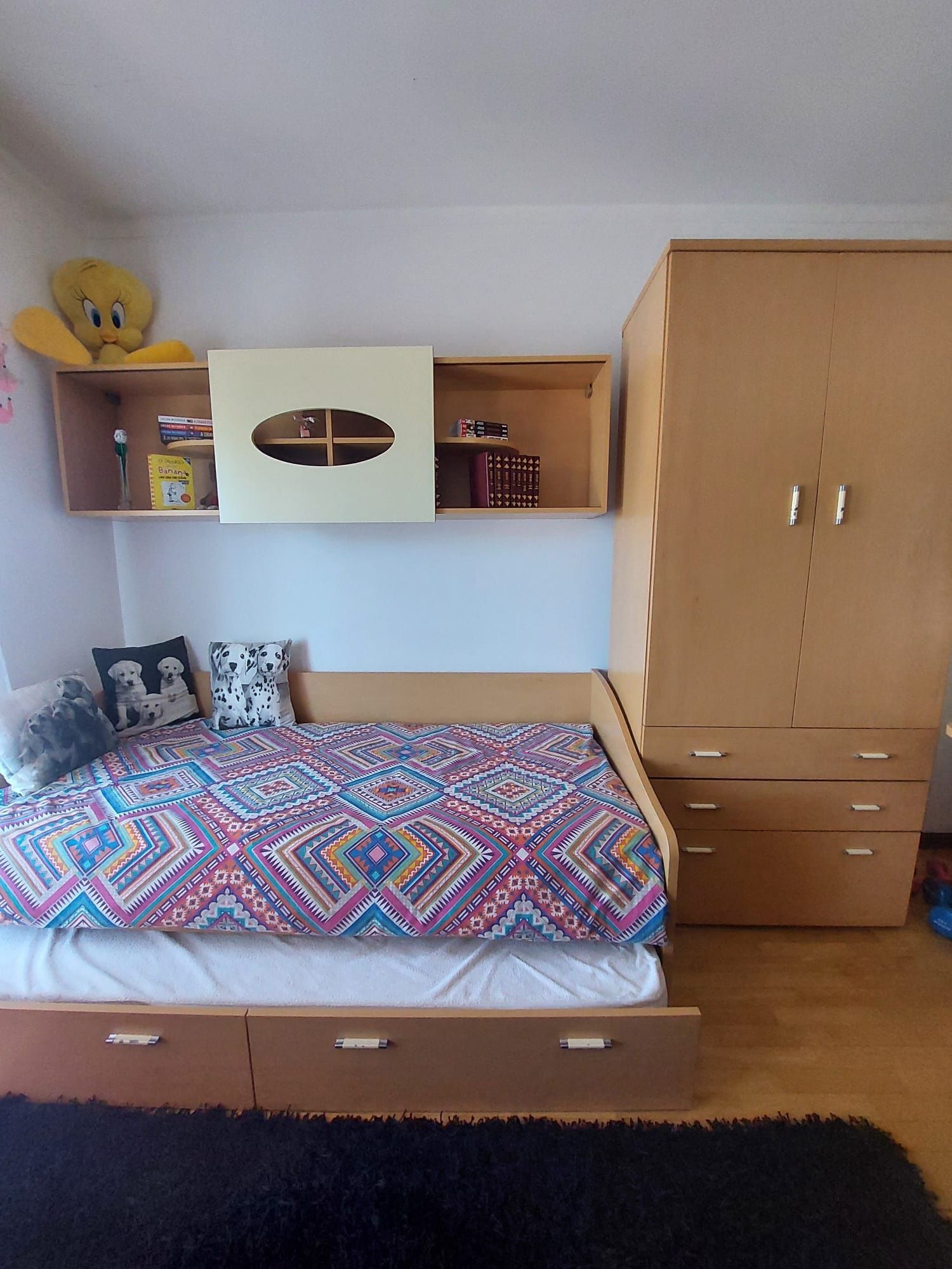 Mobília de quarto em faia
