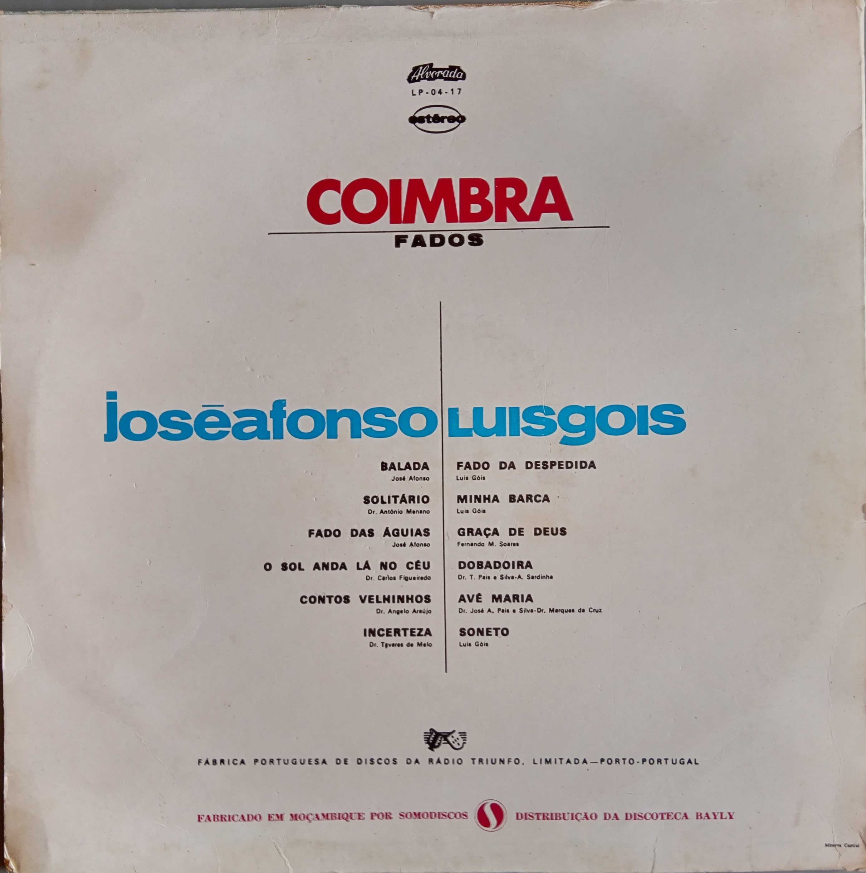 José Afonso / Luis Góis	- - - - -		Coimbra	- - - - -	LP