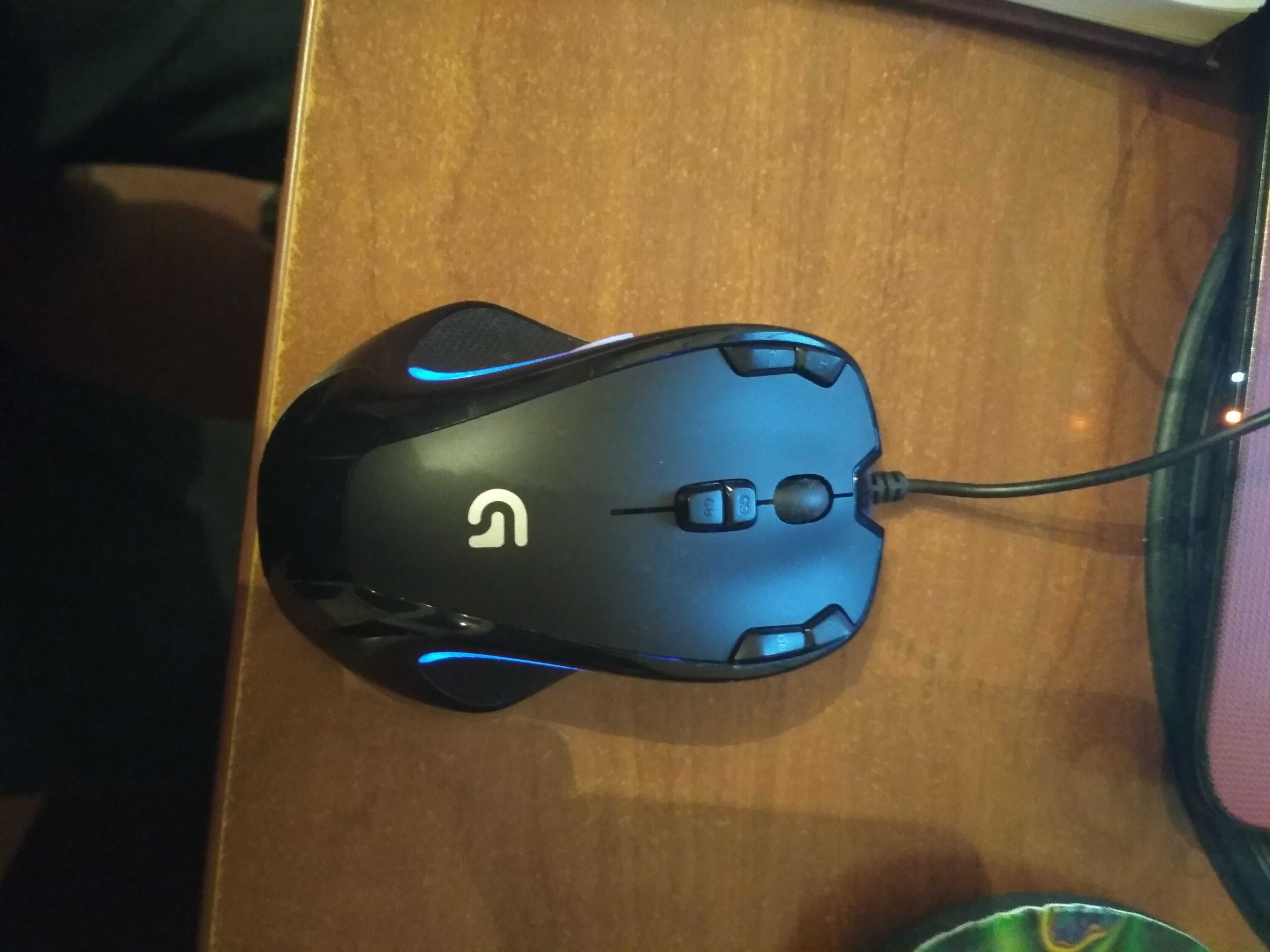 Мышь игровая  Logitech G300s и другие,клавиатура Logitech K100.