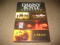 3 Filmes em DVD do "Danny Boyle" Com Box Arquivadora!