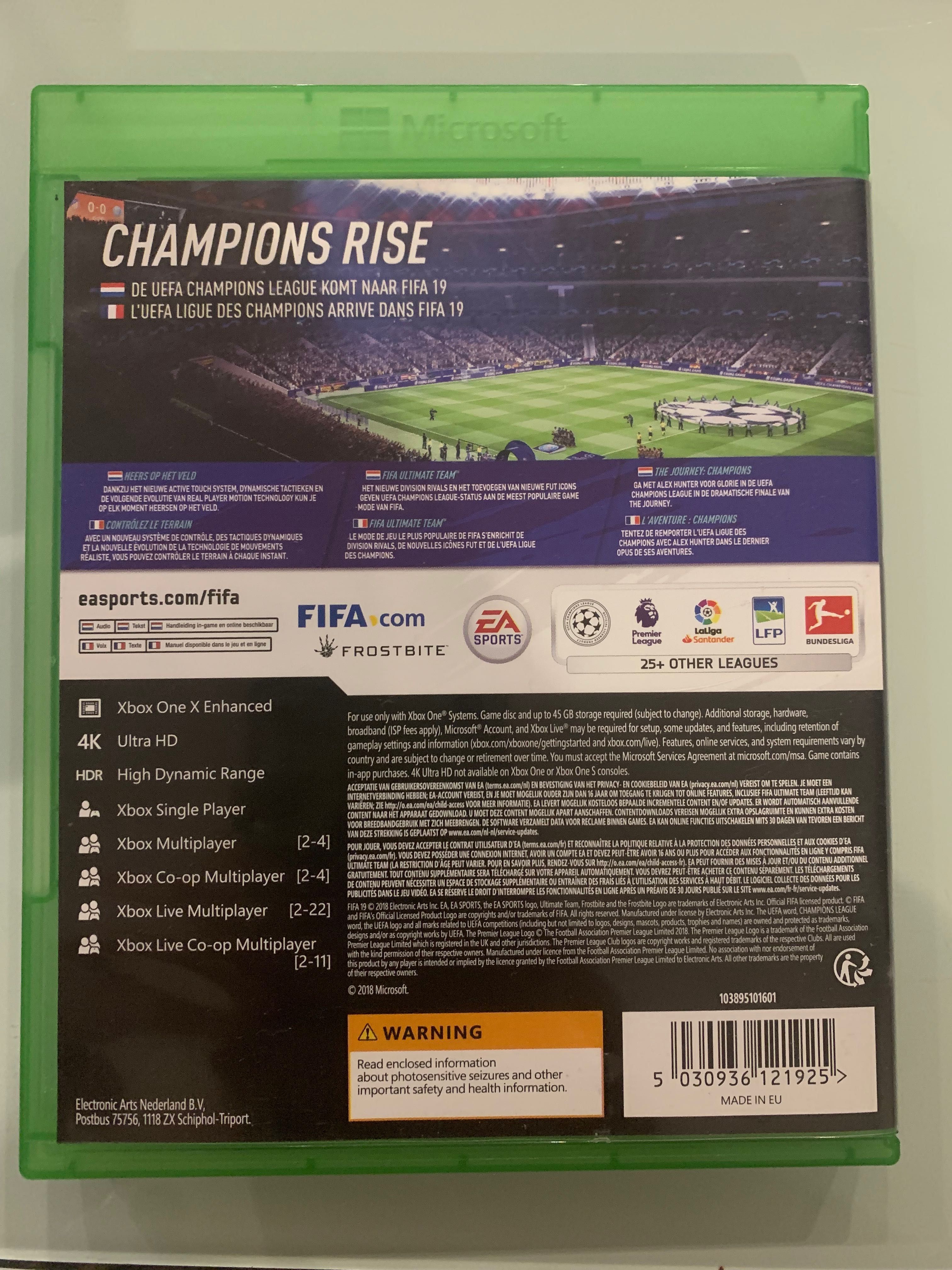 Gra Fifa 19 ENG Xbox One