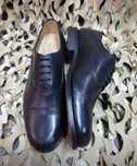 Sapatos pretos e brancos de gala Exército/Colegio militar/pupilos do e