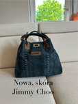 Jimmy Choo torebka nowa bez metki skora torba do ręki shopper