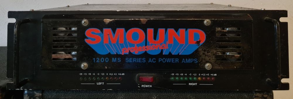 Smound 1200 MS końcówka mocy wzmacniacz