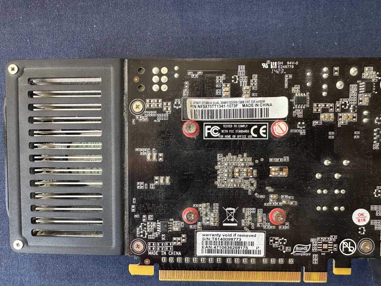 Karta graficzna Palit GeForce GTX 750 Ti StormX Dual 2GB GDDR5