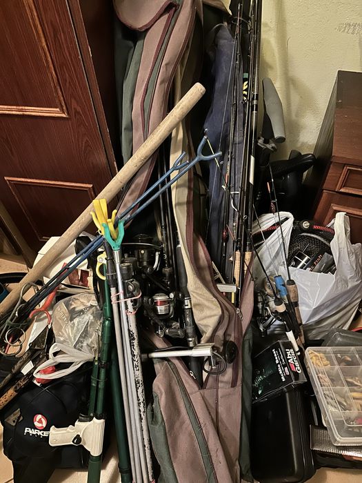 Caly sprzet wedkarski