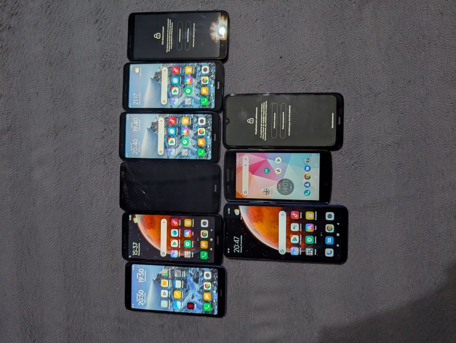 Лот Xiaomi 8шт. + Motorola. Лот Ксіомі