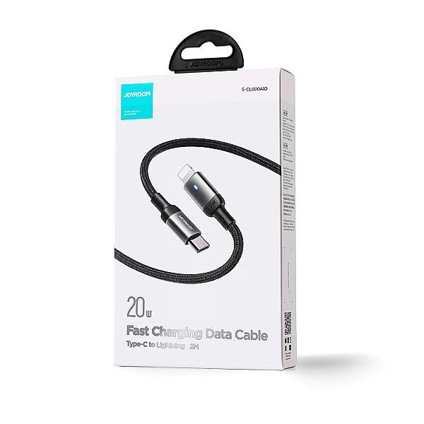 Kabel Joyroom S-cl020a10 Lightning - Usb-c Pd 20w 480Mb/s 1,2m - czarn