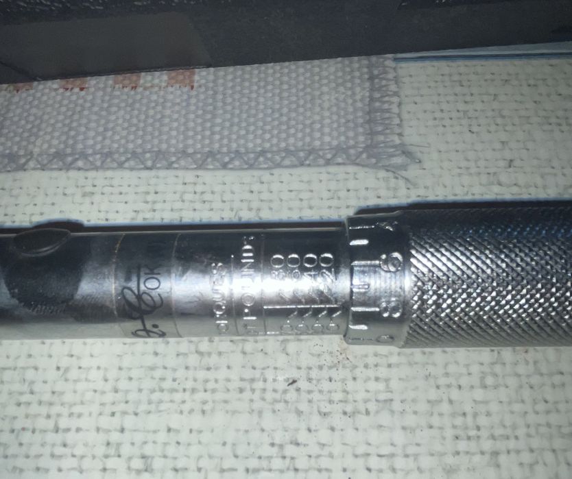 Chave de torque 3/8