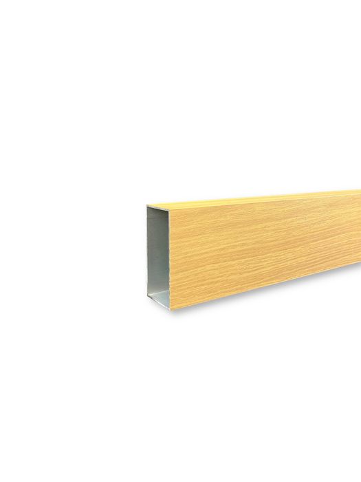 Profil aluminiowy drewnopodobny imitacja drewna 100x50 belka drewno
