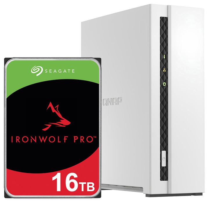 Serwer Plików Nas Qnap Ts-133 16Tb Seagate Ironwolf Pro